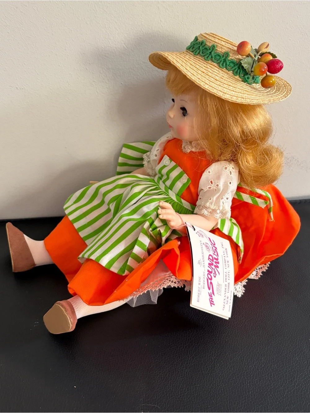 Vintage 1960s Madame Alexander 13” Liesl Doll Original The Sound Of Music Tag